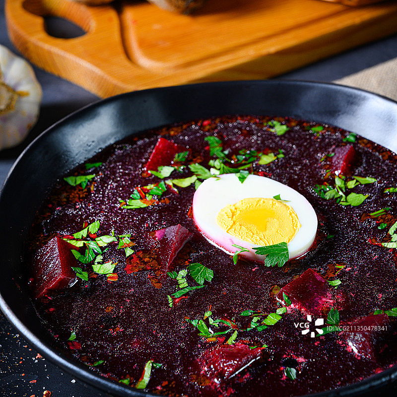 碗中食物高角度视图图片素材