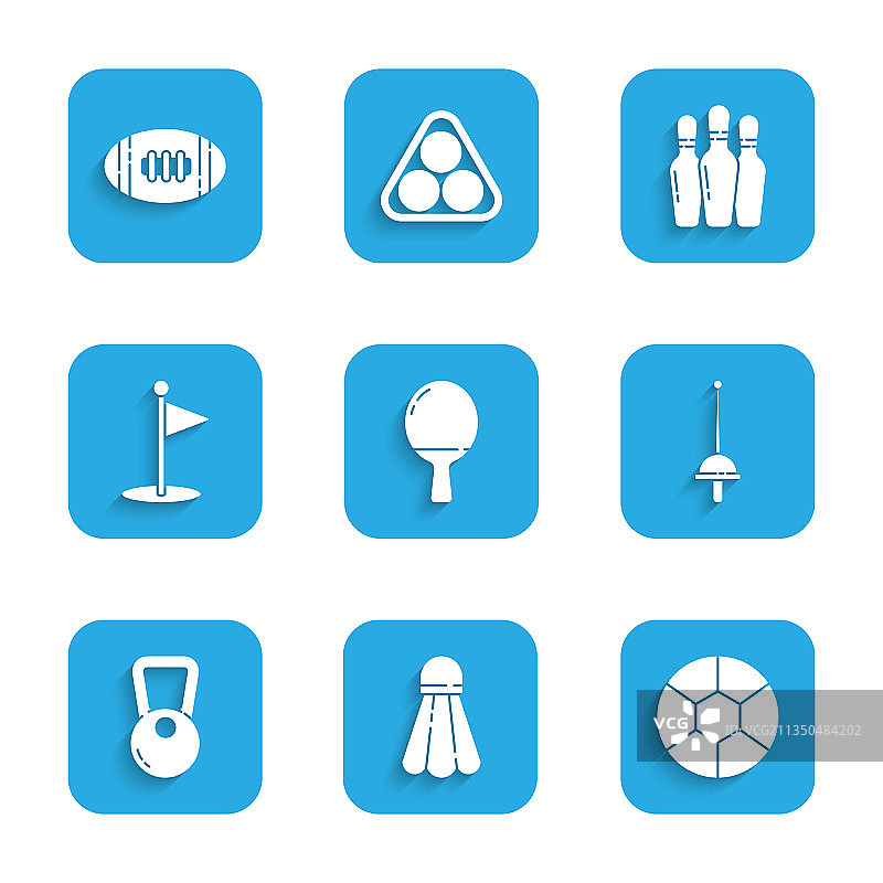 乒乓球和羽毛球拍图片素材