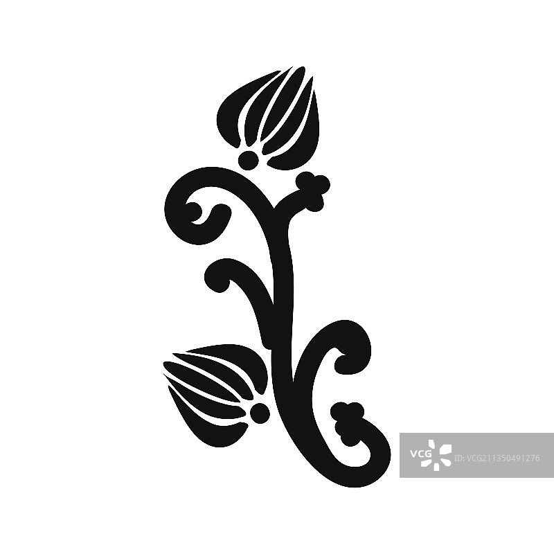 可重复使用的花朵形墙绘模板图片素材