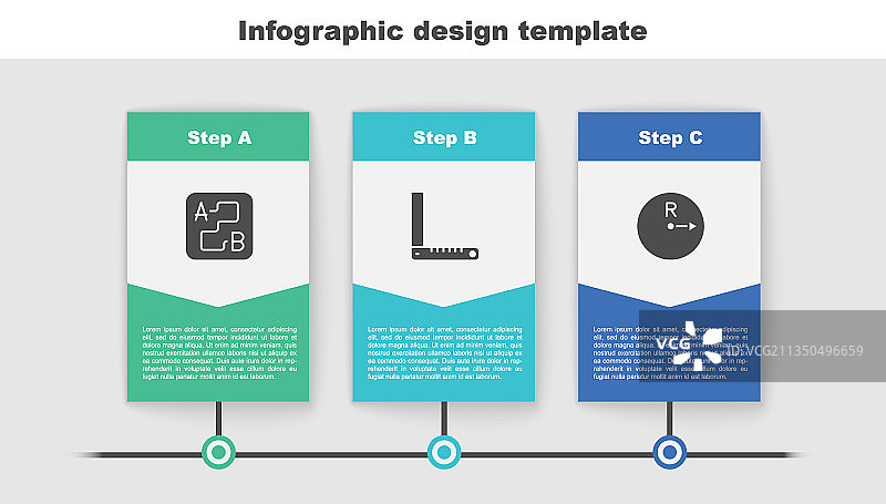 设置路线：定位拐角、标尺与半径图片素材
