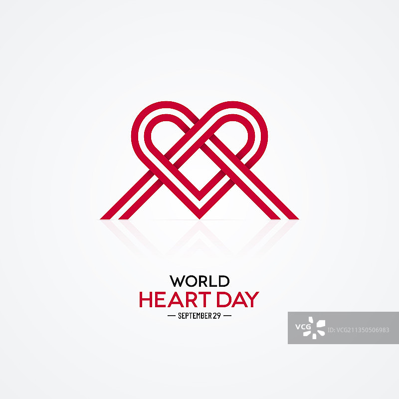 世界心脏日丝带设计图片素材