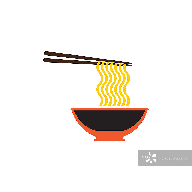 面条食物标志符号图片素材