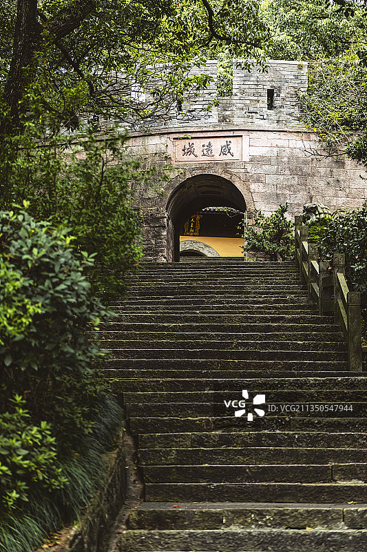 镇海招宝山威远城图片素材