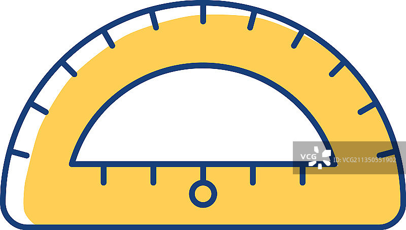 量角器RGB颜色图标图片素材