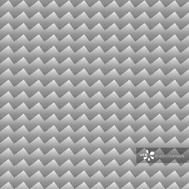 带有渐变的几何线条半色调图案图片素材