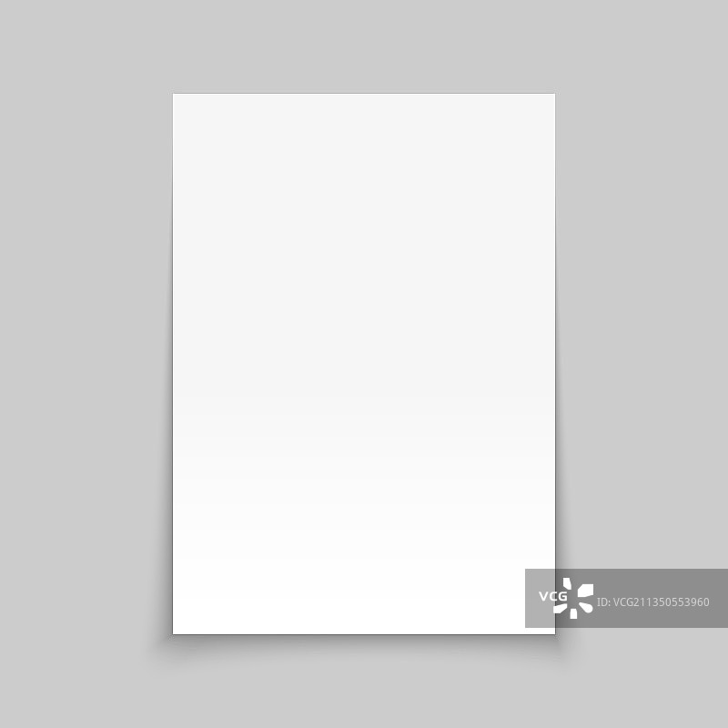 空白A4纸宣传册样机模板图片素材
