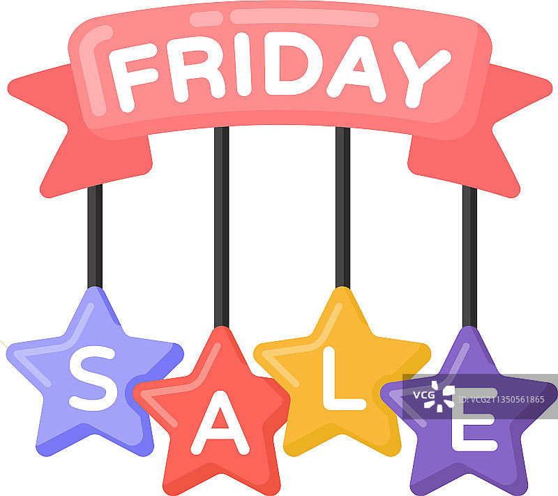 星期五促销图片素材
