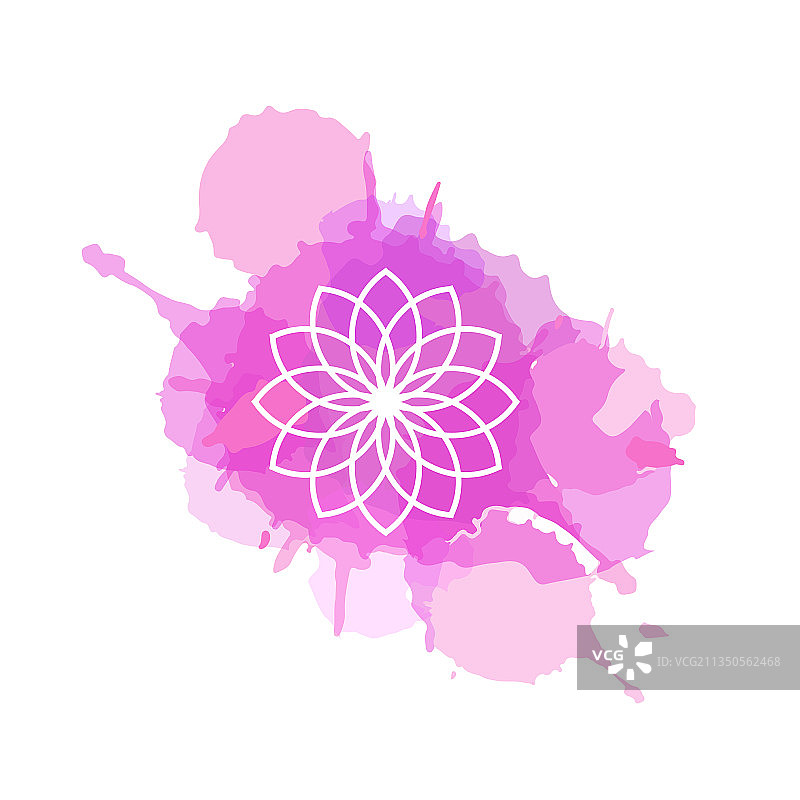 梵轮冥想光环图片素材