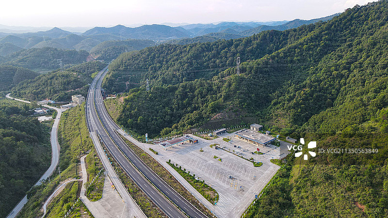 广东肇庆：广佛肇高速封开段风光图片素材