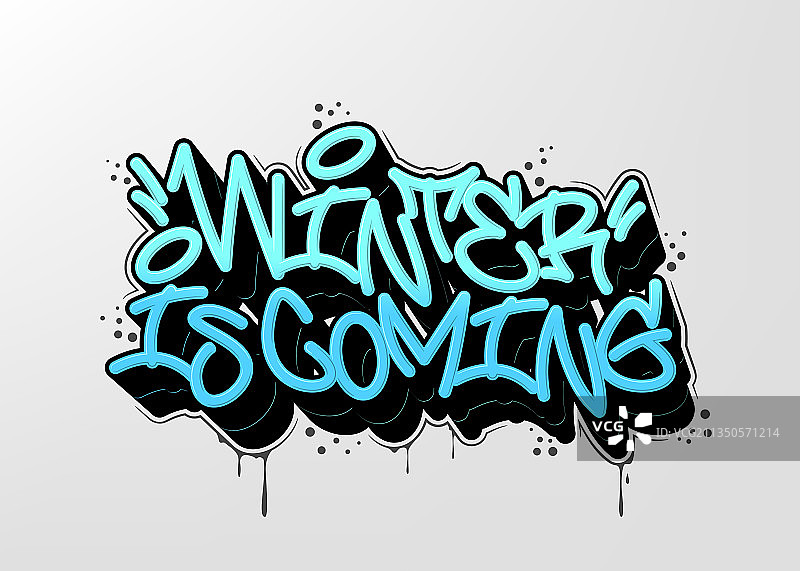 冬季涂鸦标签图片素材