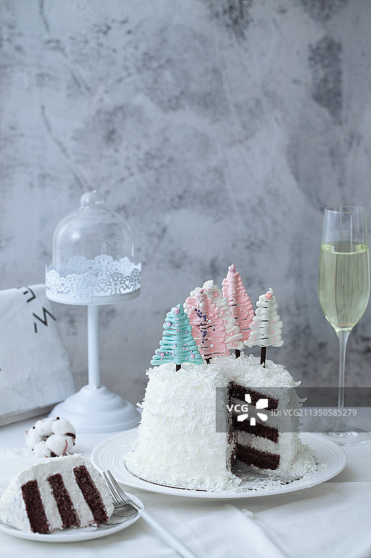 圣诞蛋糕，生日蛋糕图片素材