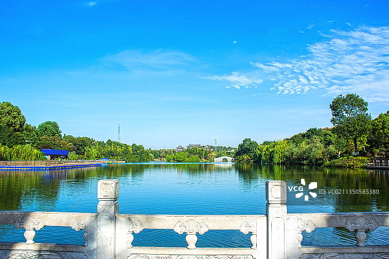 中国公园园林风景图片素材