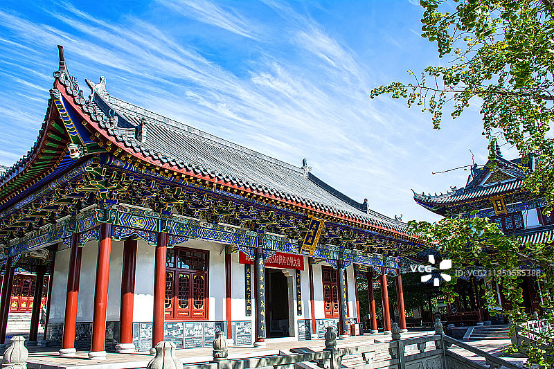 中国湖南省攸县石山书院古楼阁建筑图片素材