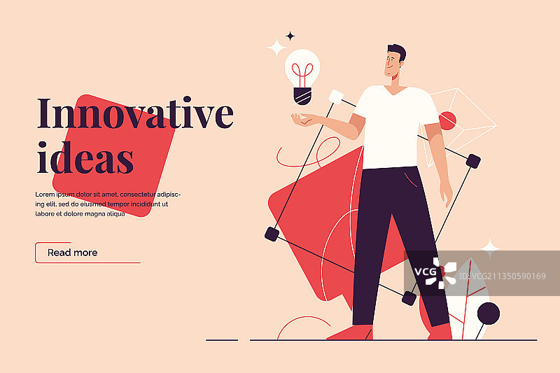 扁平风格轮廓设计图片素材