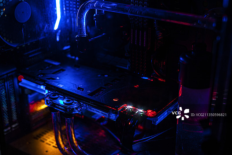 电脑硬件光效图片素材