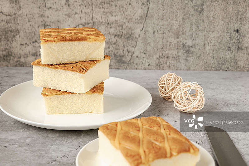戚风蛋糕图片素材