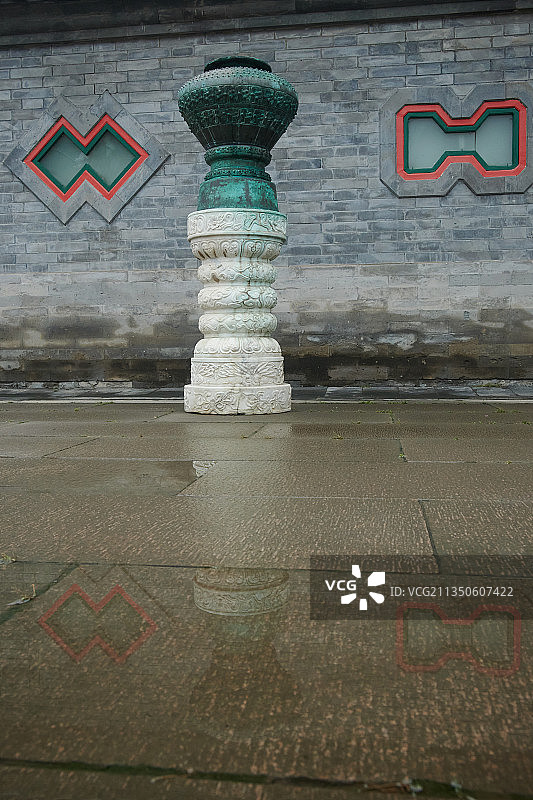 颐和园文昌院一角图片素材