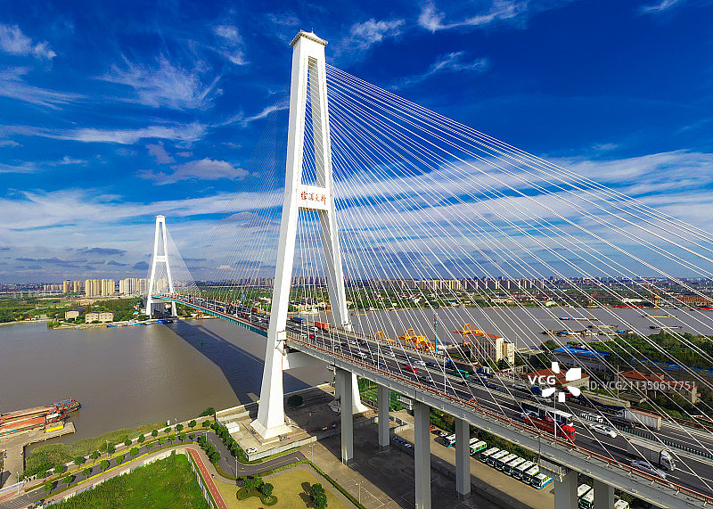 上海徐浦大桥图片素材