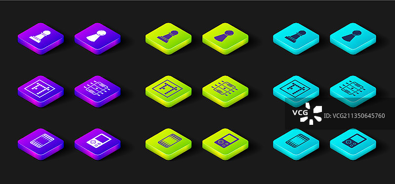 双陆棋盘俄罗斯方块宾果游戏冰球桌套装图片素材