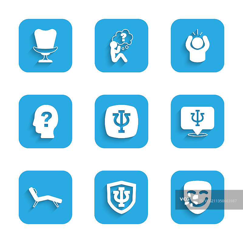 心理学：喜剧面具图片素材