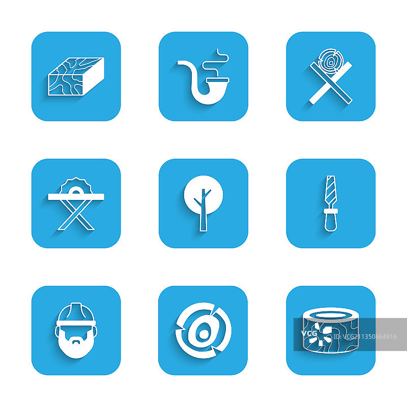 树木原木树桩金属锉刀素材图片素材