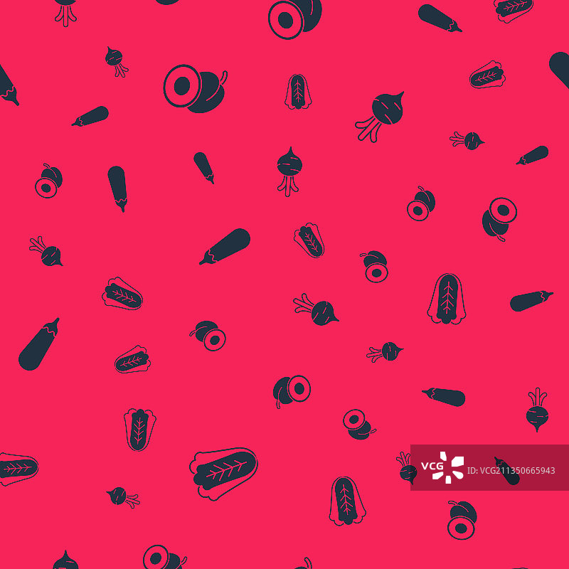 白菜李子茄子甜菜蔬菜组合图片素材