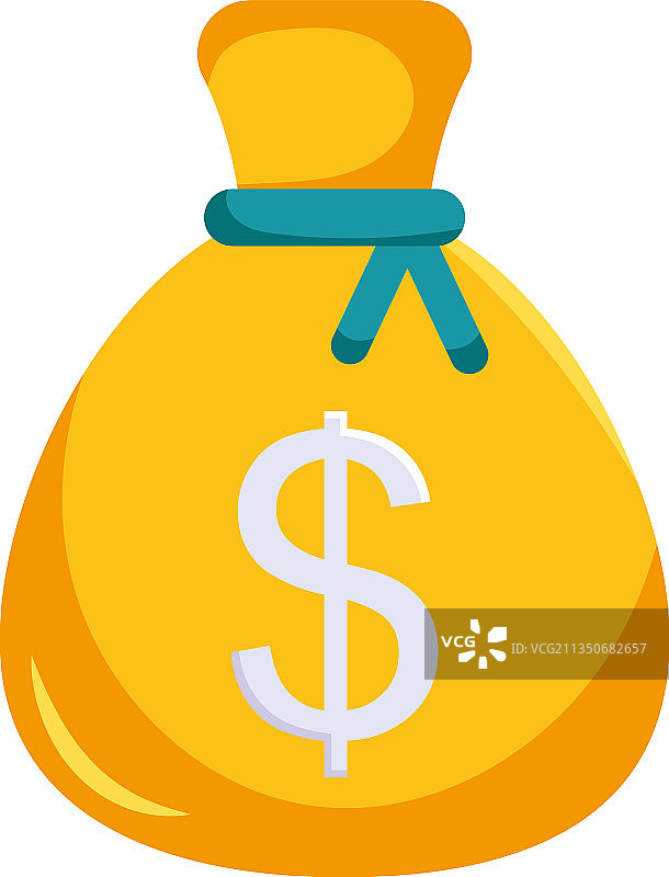 金色钱袋图片素材