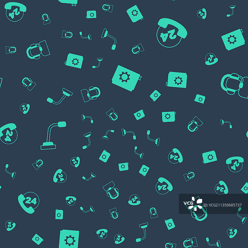 用户手册套装：24小时电话支持图片素材