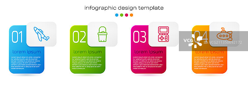 玩具飞机、沙桶、俄罗斯方块图片素材
