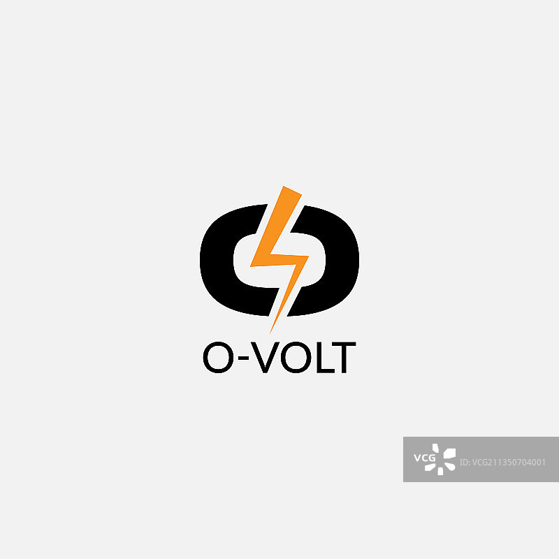 抽象O字母现代简约独特设计图片素材