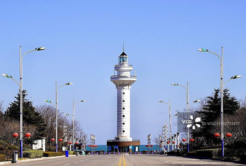 日照灯塔广场图片素材