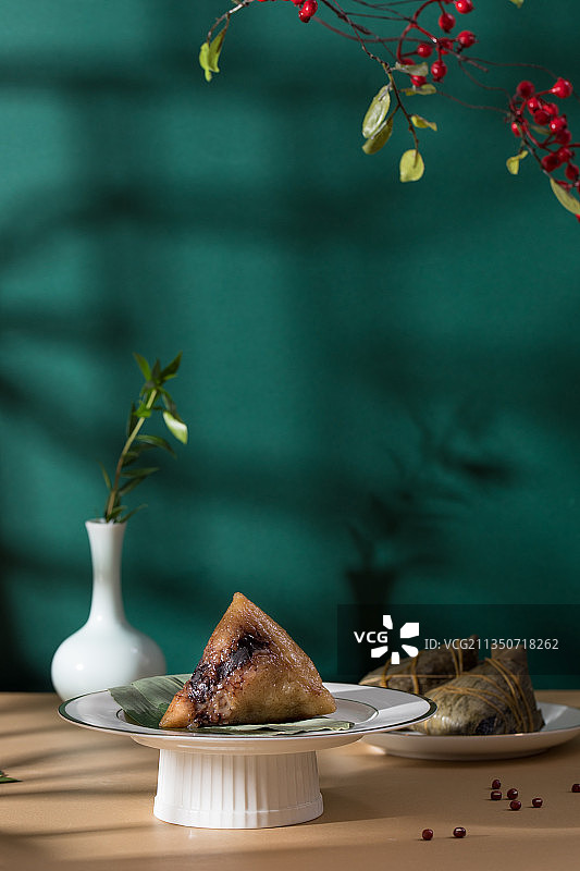 端午节粽子，中国传统美食图片素材