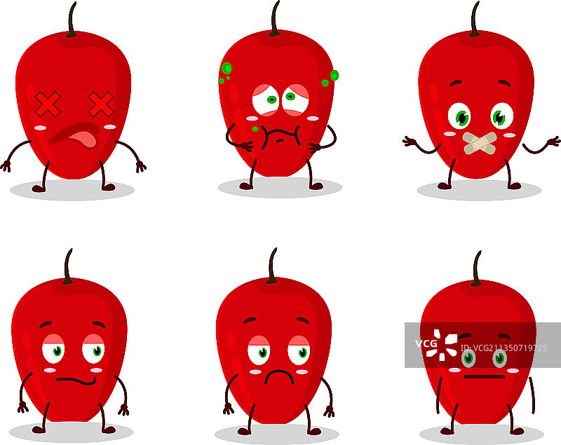 卡通角色酸角说不图片素材