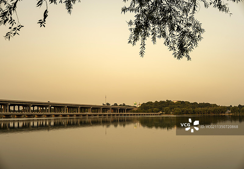 淄博临淄高速公路大桥图片素材