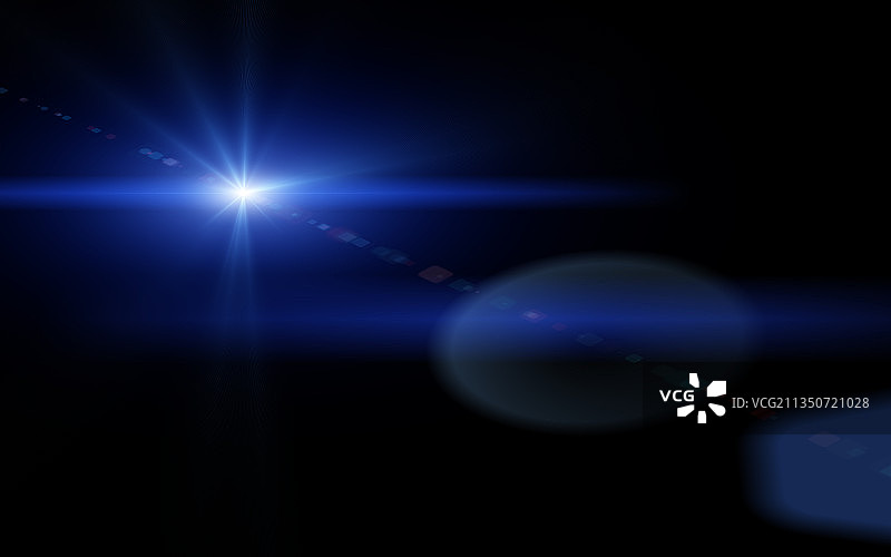 科技光效镜头眩光光线素材图片素材