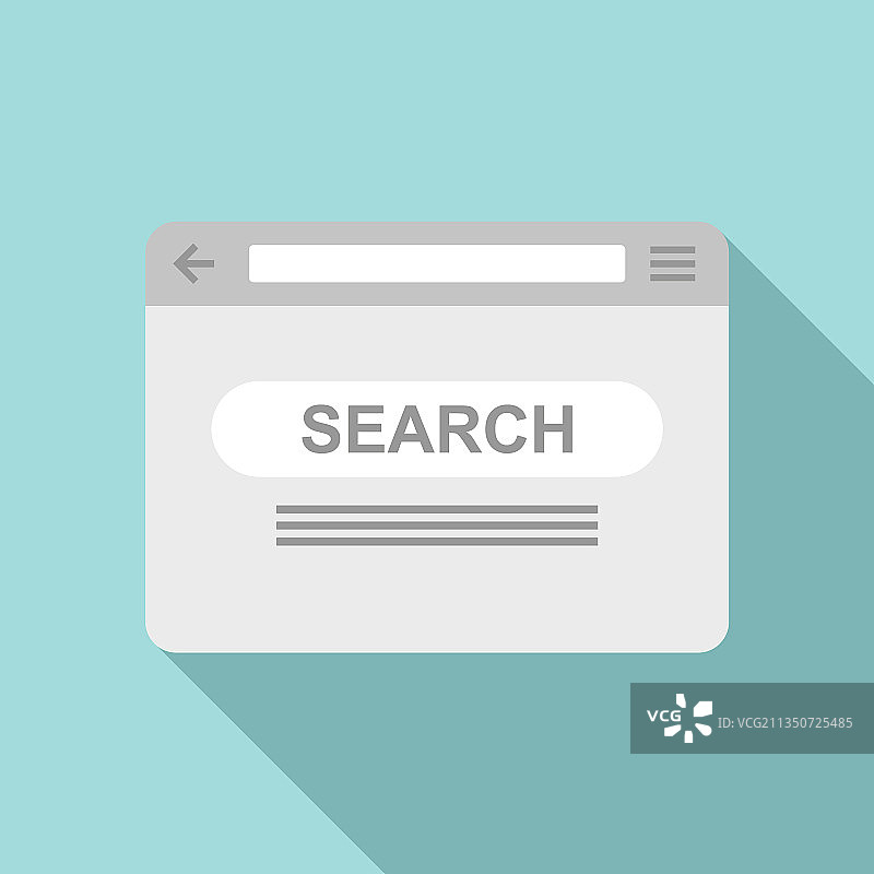 浏览器线框图标图片素材