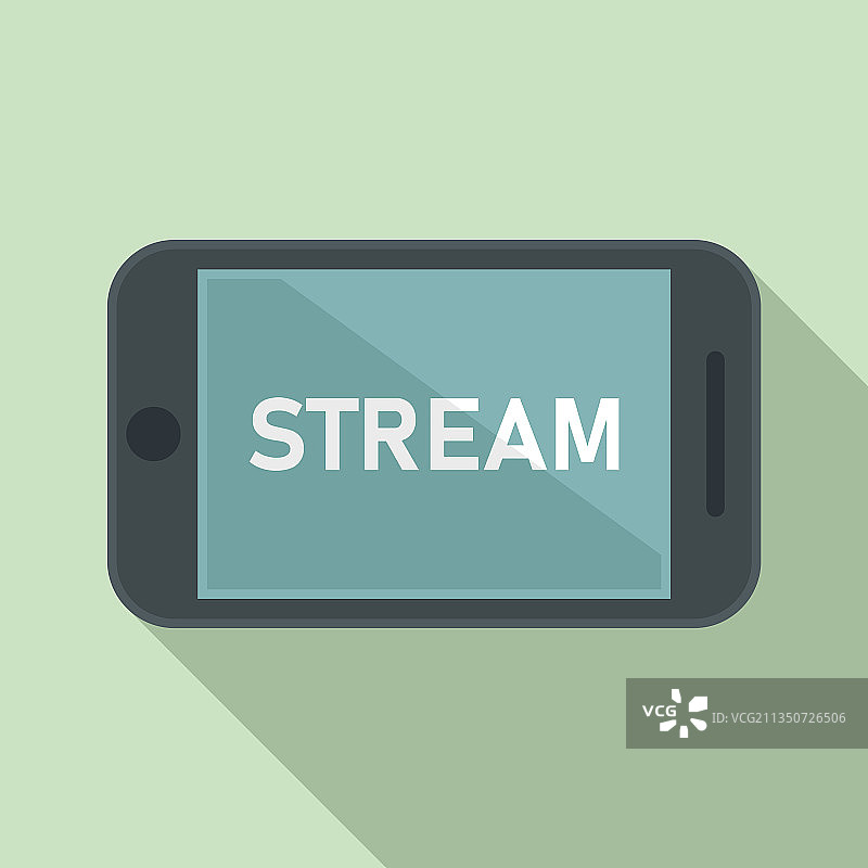智能手机直播视频流图标图片素材