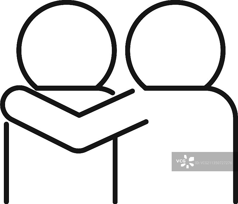 团队信任合作关系图标图片素材