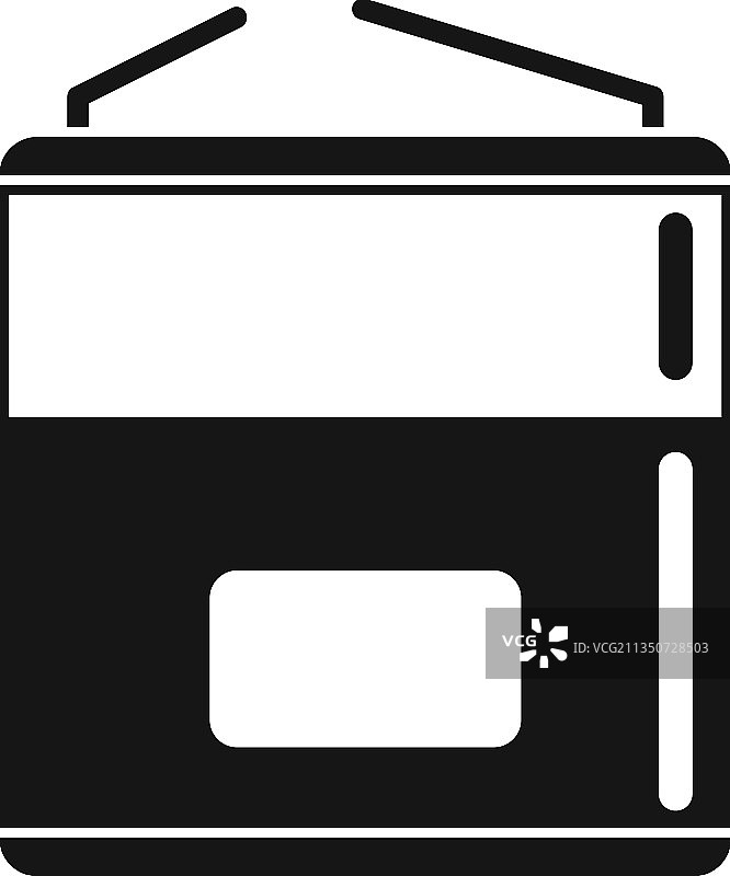 镍电池图标，简单满电图片素材