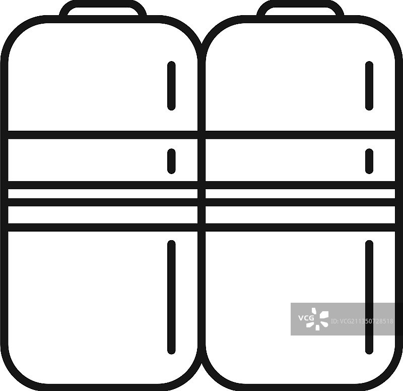 电池充电图标轮廓能量满图片素材