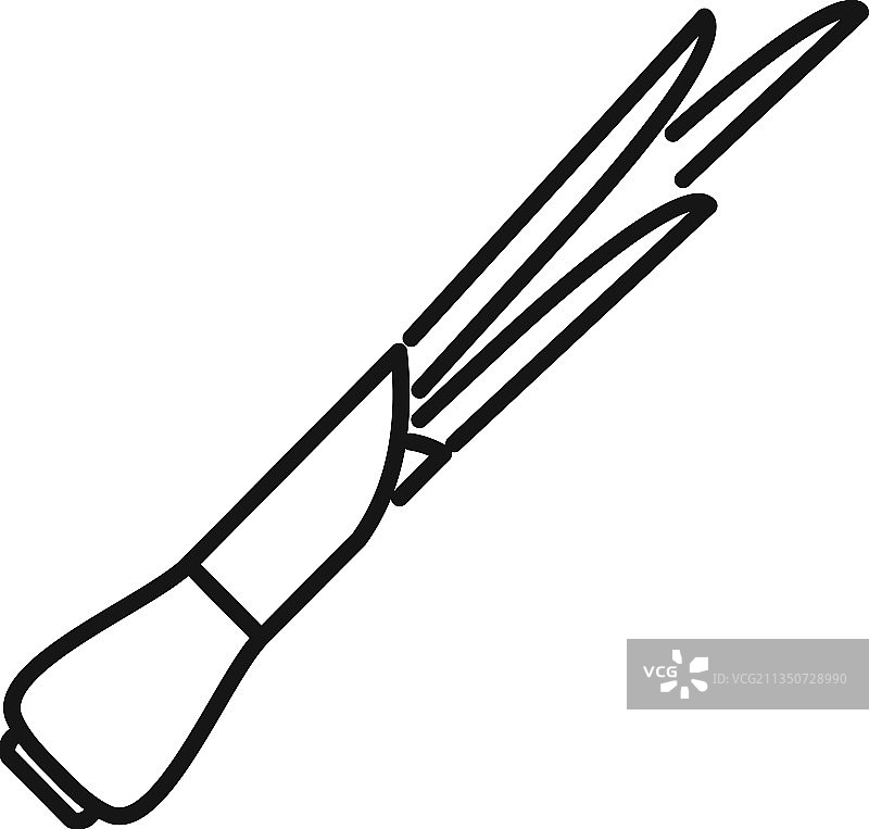 细香葱图标轮廓新鲜洋葱图片素材