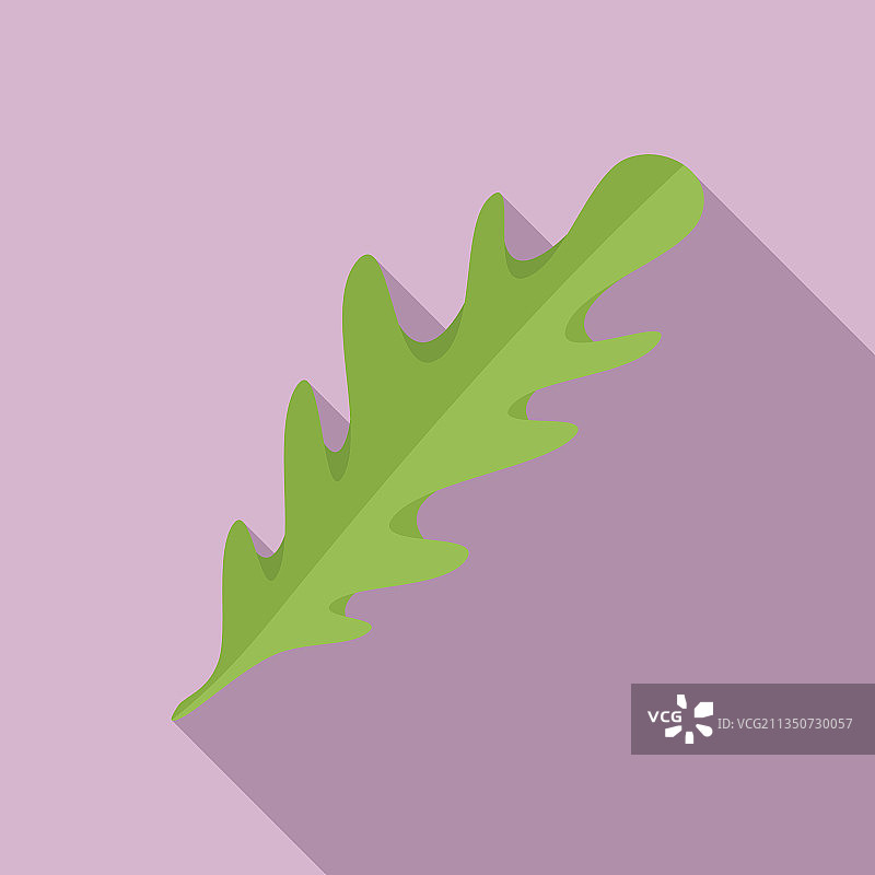 芝麻菜调味品扁平图标沙拉图片素材