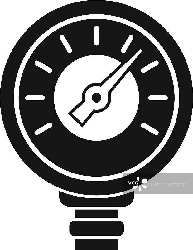 压力表图标，简易气体压力图片素材