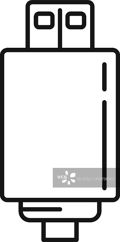 USB手机充电器图标图片素材