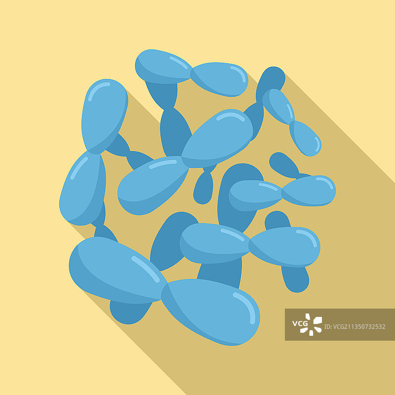 扁平乳酸杆菌益生菌细菌图标图片素材