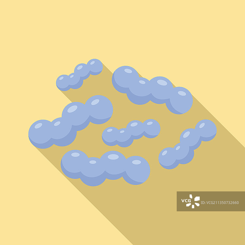 扁平风格双歧杆菌图标图片素材