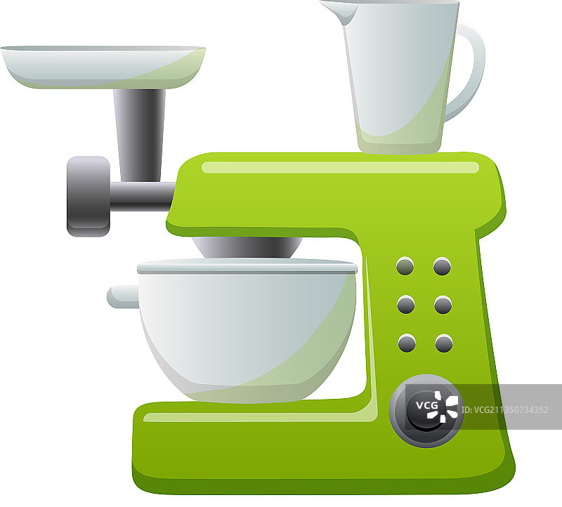 搅拌机烹饪机器卡通食物图标图片素材