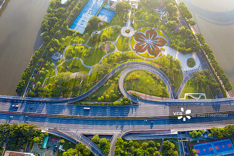 广州大桥图片素材