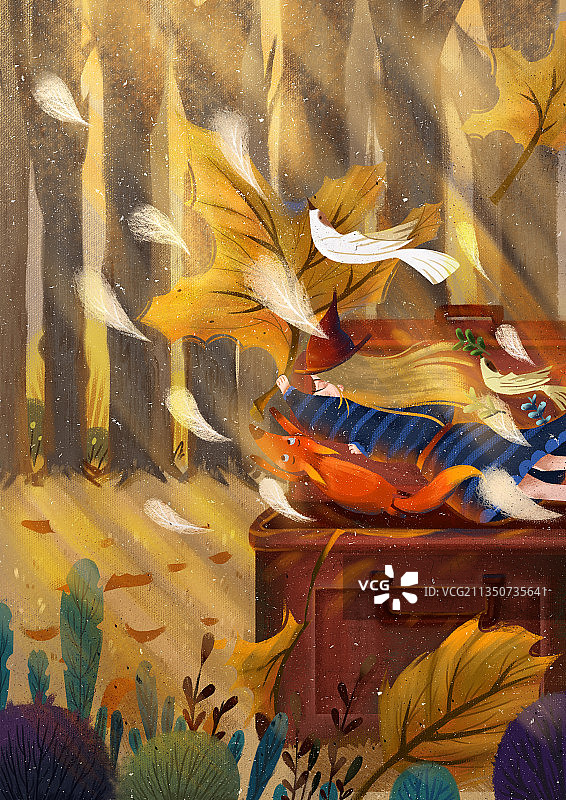 秋天破防图片素材