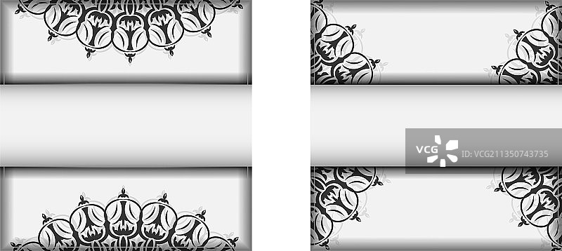 带有文本框的邀请卡设计图片素材